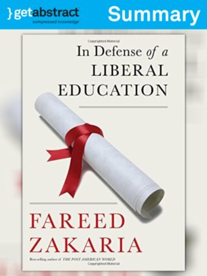 cover image of In Defense of a Liberal Education (Summary)